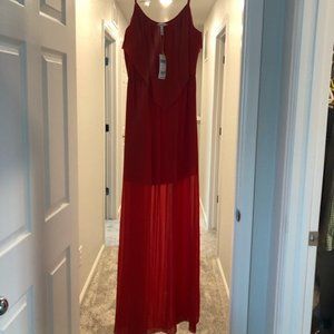 NWT!!! Gorgeous coral/orange (lava) BCBG dress 🍑